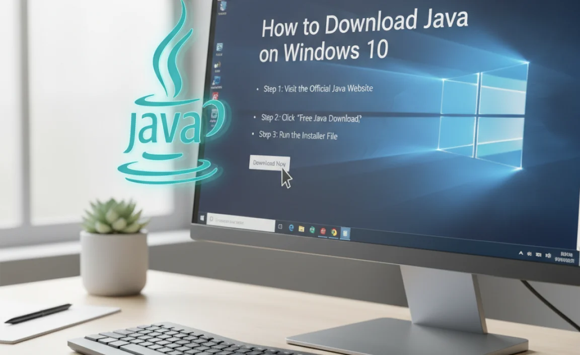 How to Download Java on Windows 10