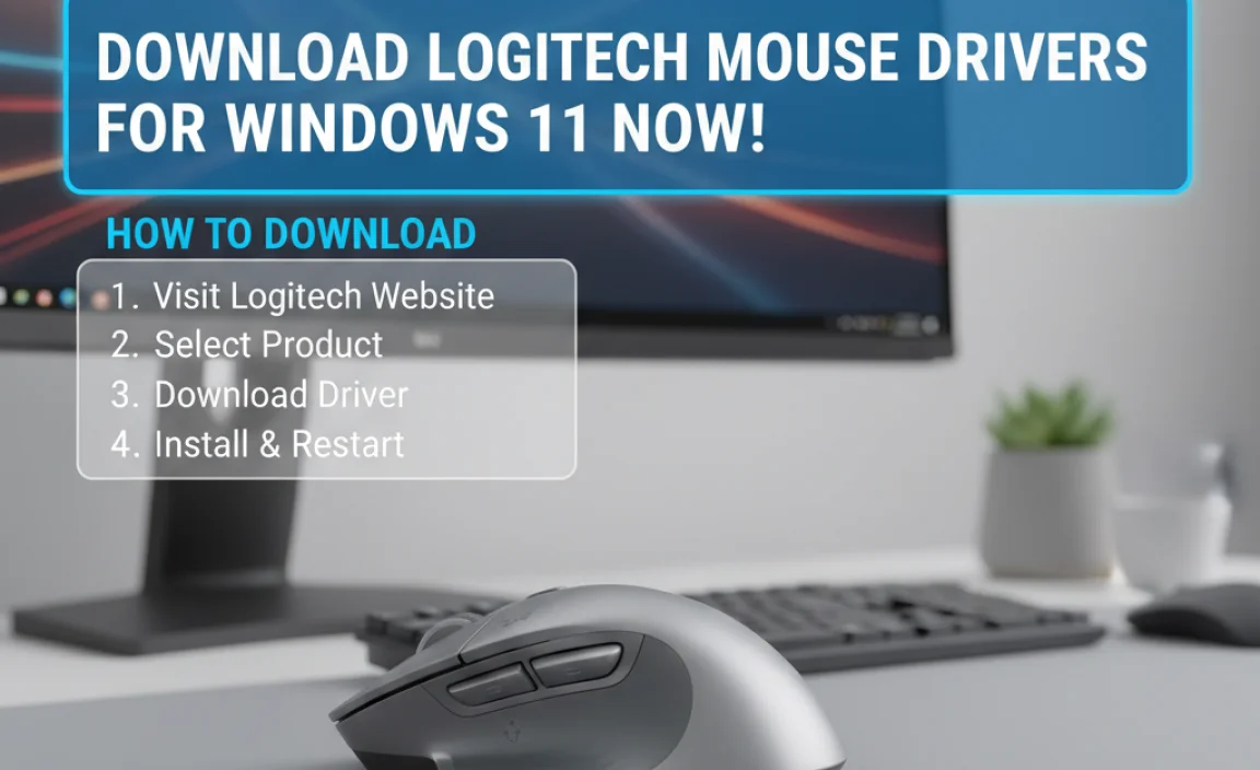 How to Download Logitech Mouse Drivers