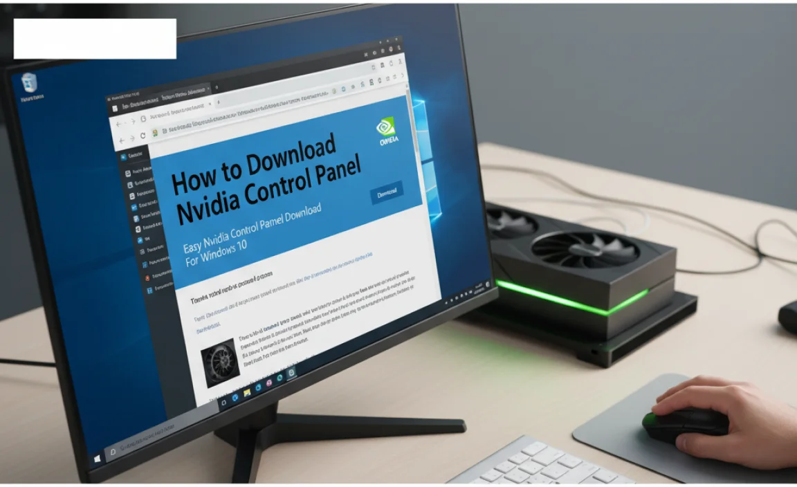 How to Download Nvidia Control Panel
