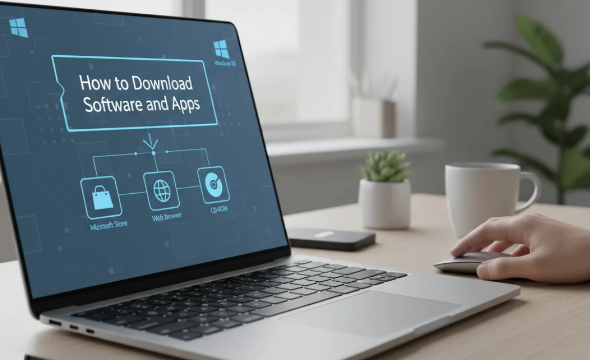 How to Download Software and Apps on Windows 10