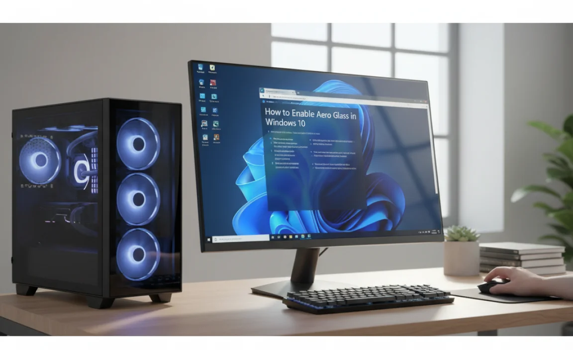 How to Enable Aero Glass in Windows 10