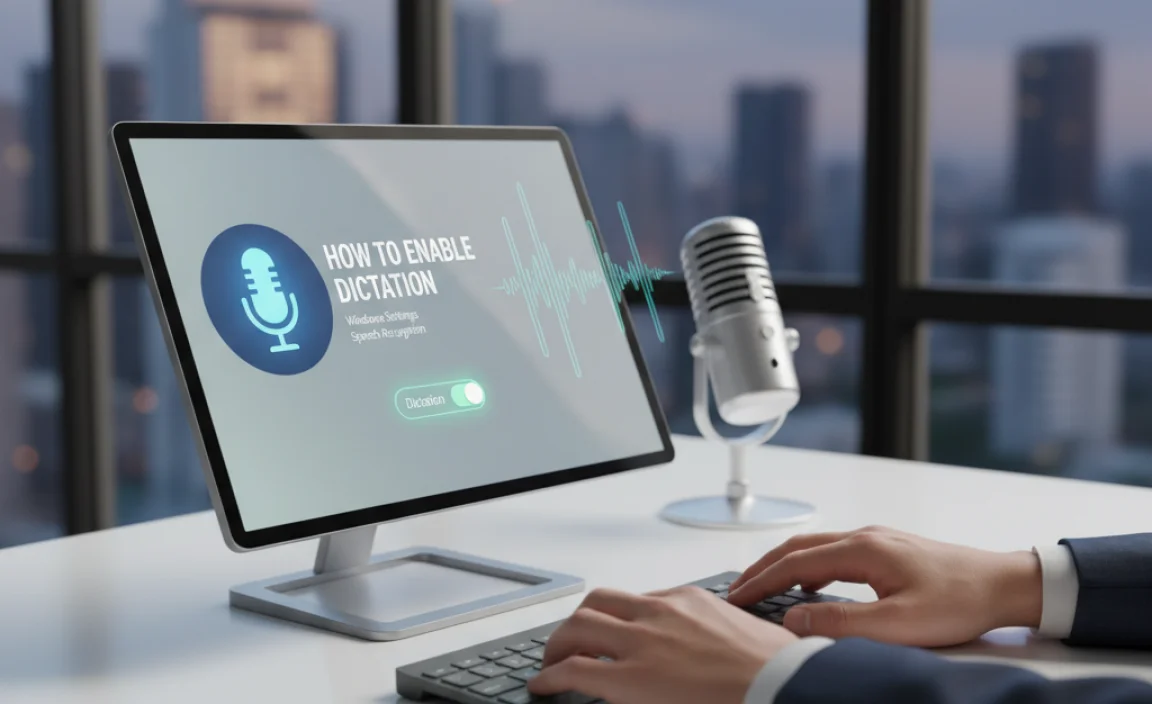How to Enable Dictation on Windows 10