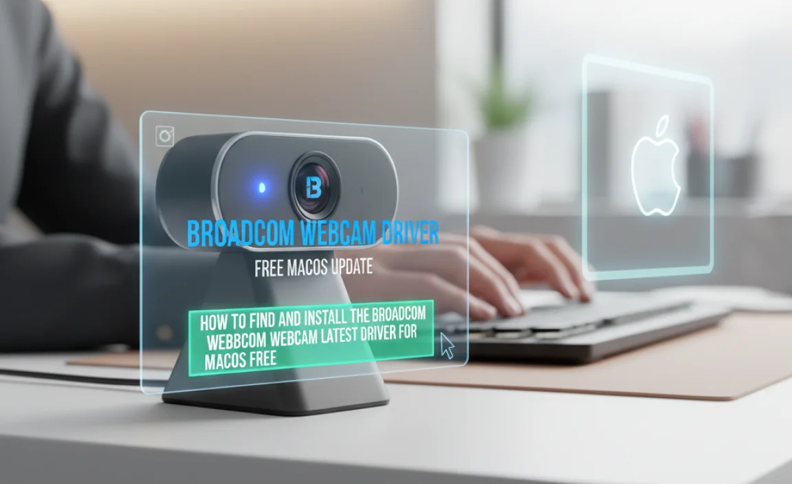 How to Find and Install the Broadcom Webcam Latest Driver for macOS Free