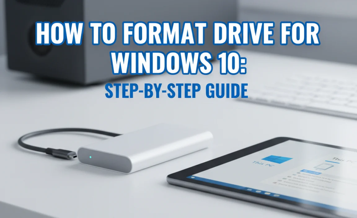 How To Format Drive For Windows 10: Step-By-Step Guide