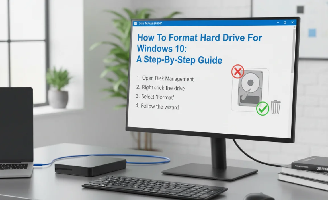 How To Format Hard Drive For Windows 10: A Step-By-Step Guide