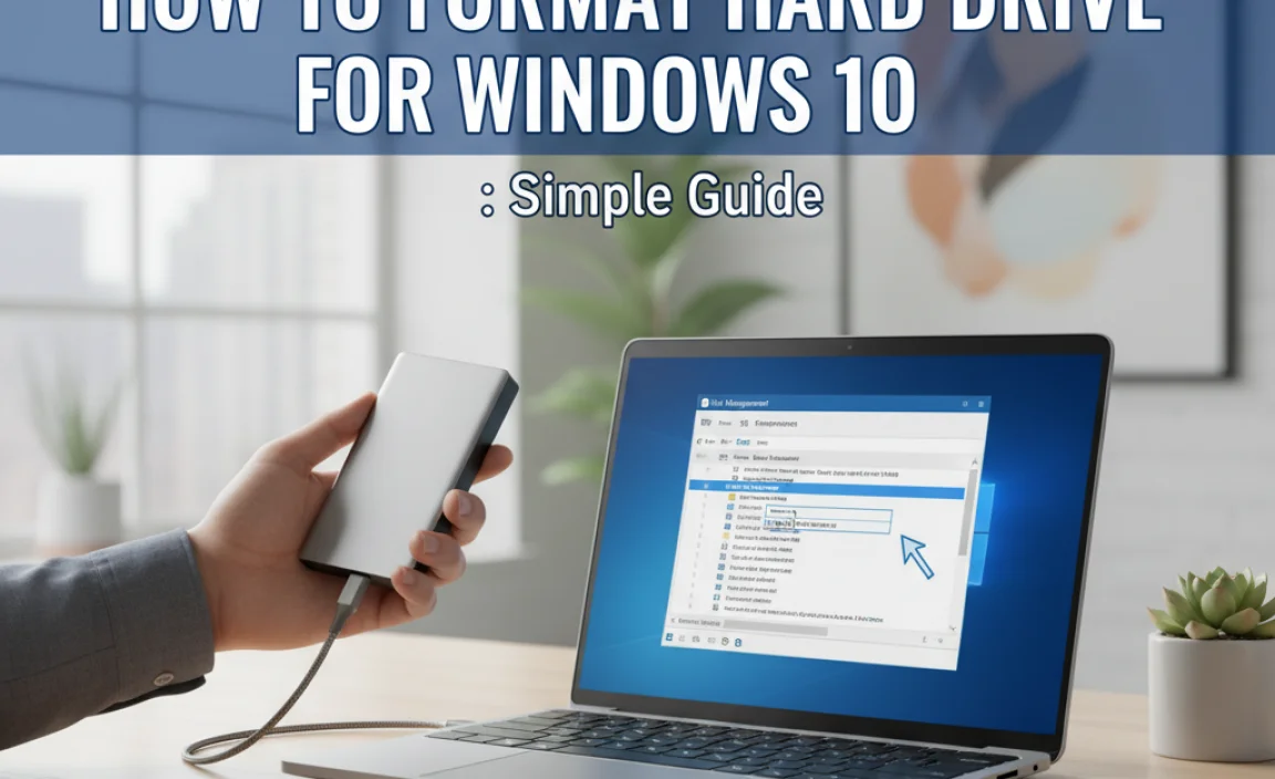 How To Format Hard Drive For Windows 10: Simple Guide