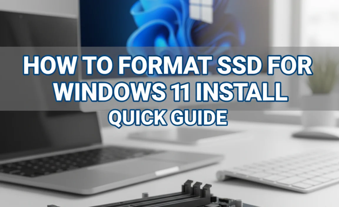How To Format Ssd For Windows 11 Install: Quick Guide