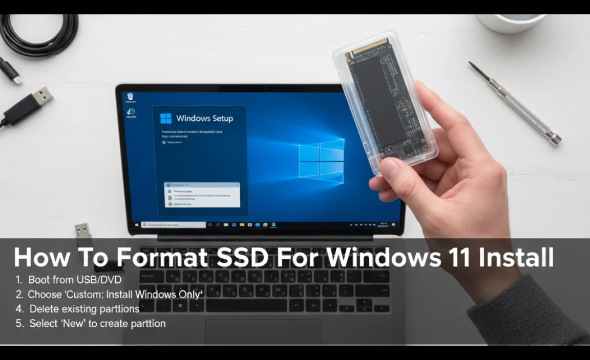 How To Format Ssd For Windows 11 Install: Step-By-Step Guide