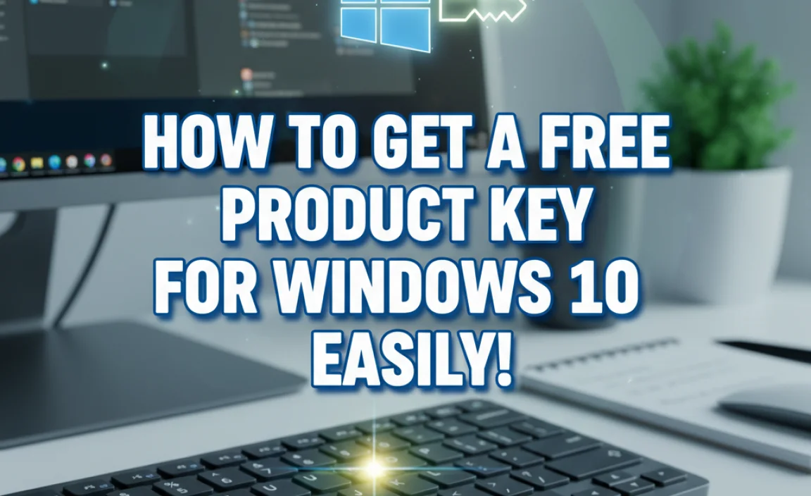 How To Get A Free Product Key For Windows 10 Easily!