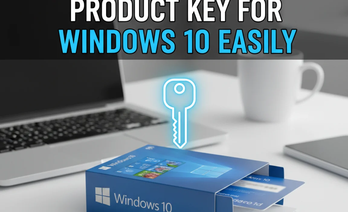 How To Get A Product Key For Windows 10 Easily