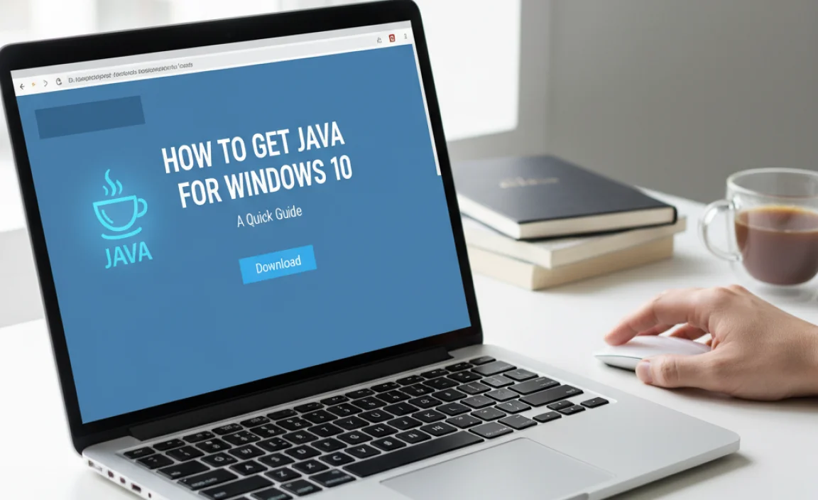 How to Get Java for Windows 10