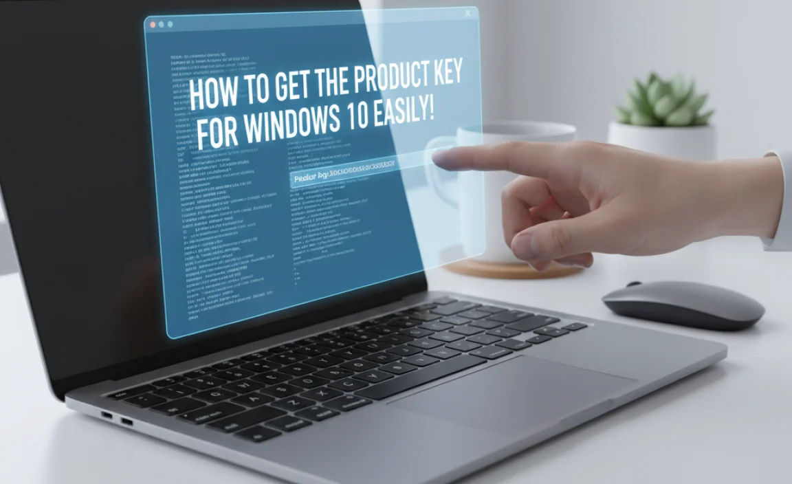 How To Get The Product Key For Windows 10 Easily