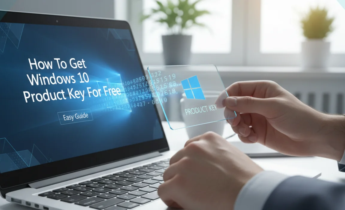 How to Get Windows 10 Product Key for Free