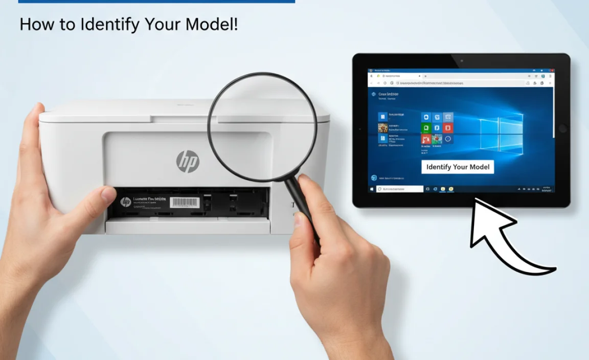 How to Identify Your HP Printer Model