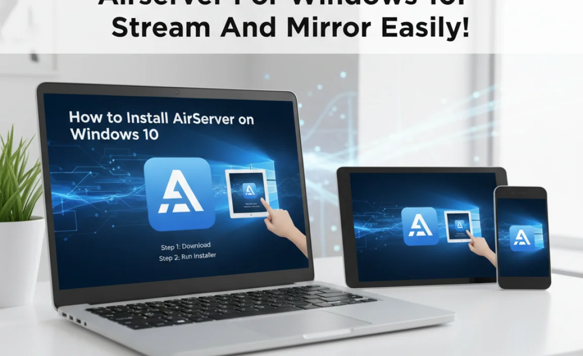 How to Install AirServer on Windows 10