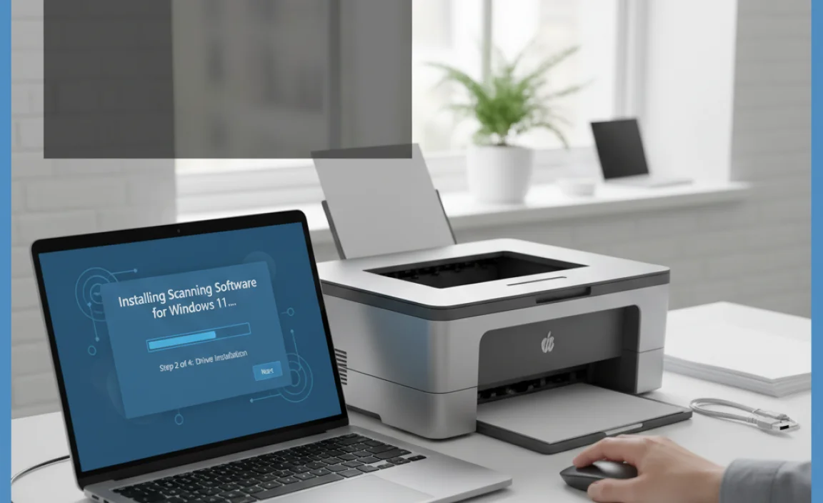How to Install and Set Up Scanning Software on Windows 11