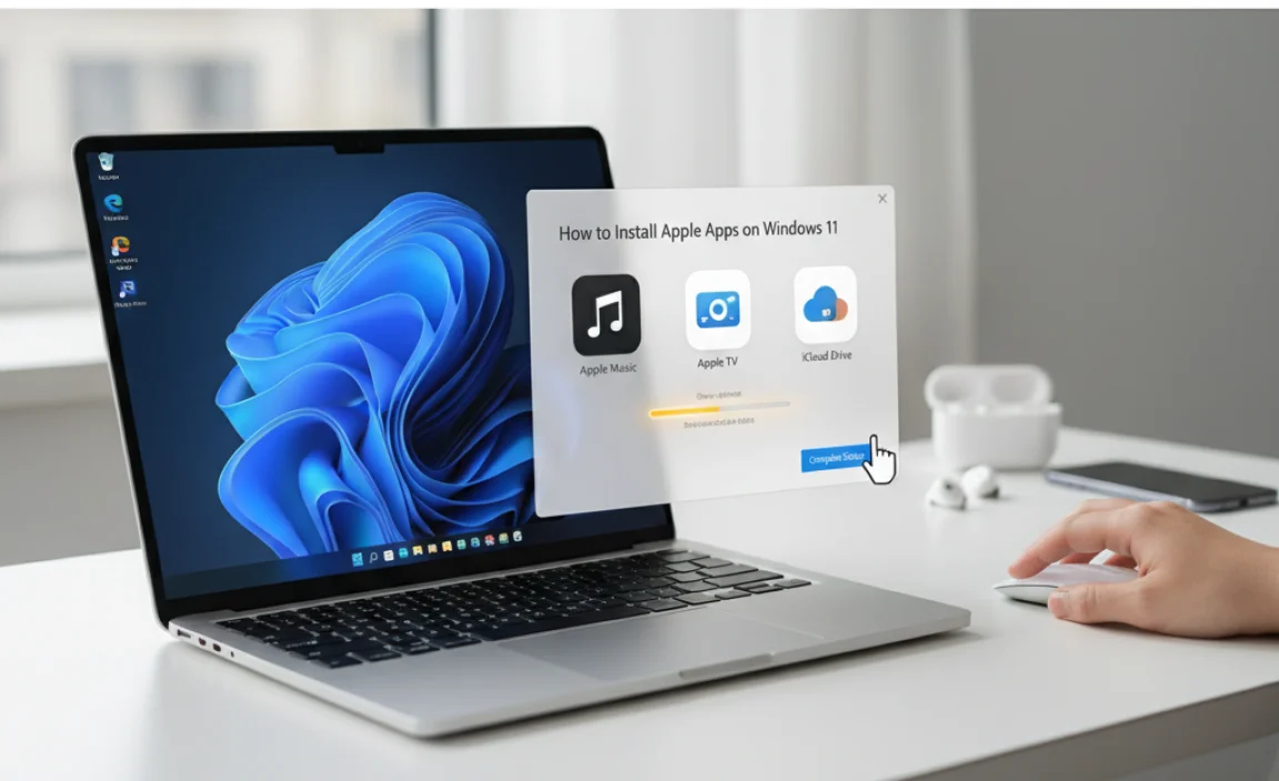 How to Install Apple Apps on Windows 11