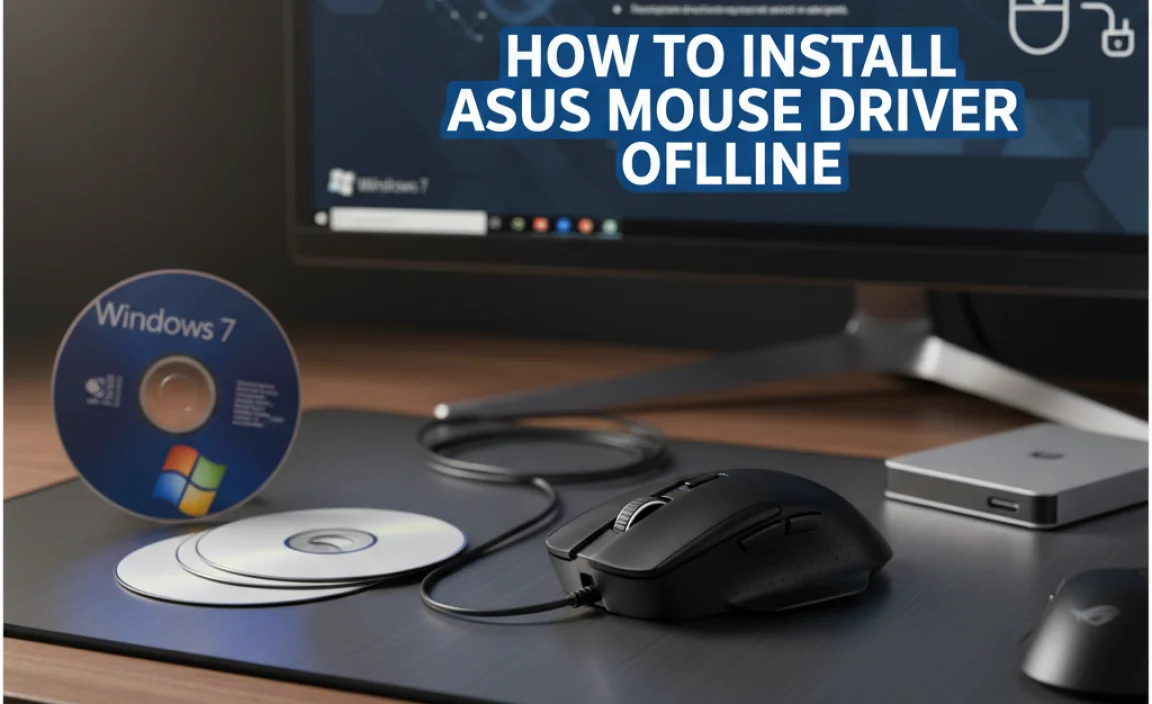 How to Install ASUS Mouse Driver Offline