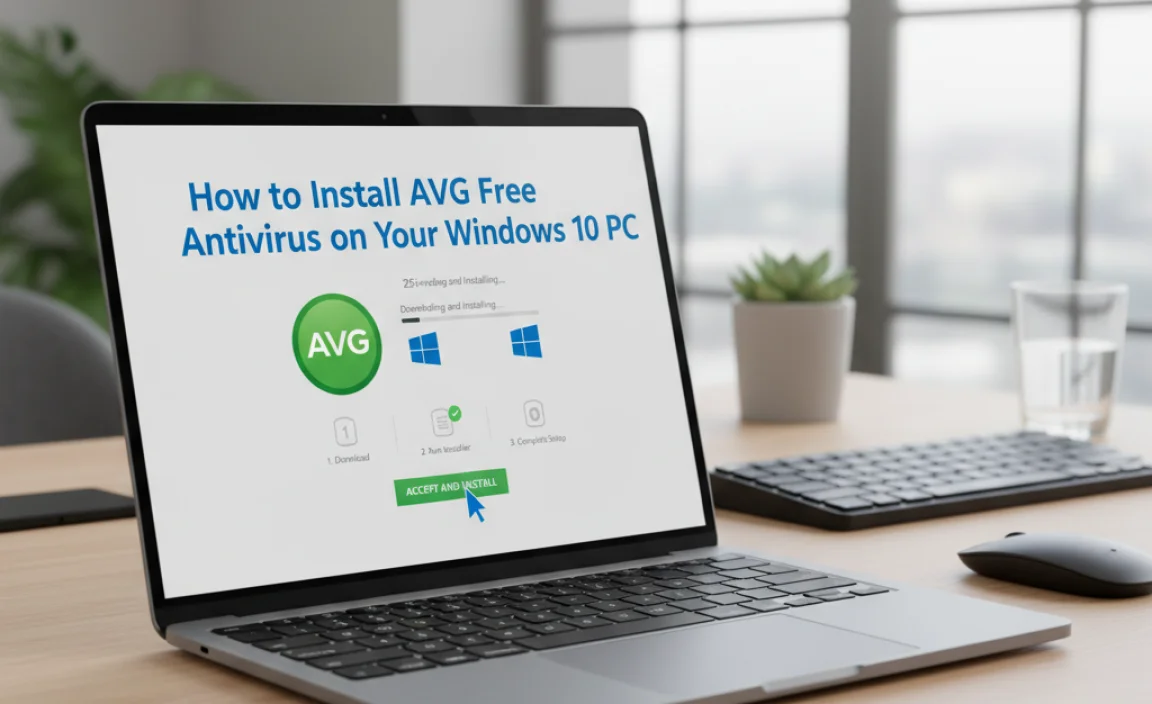How to Install AVG Free Antivirus on Your Windows 10 PC