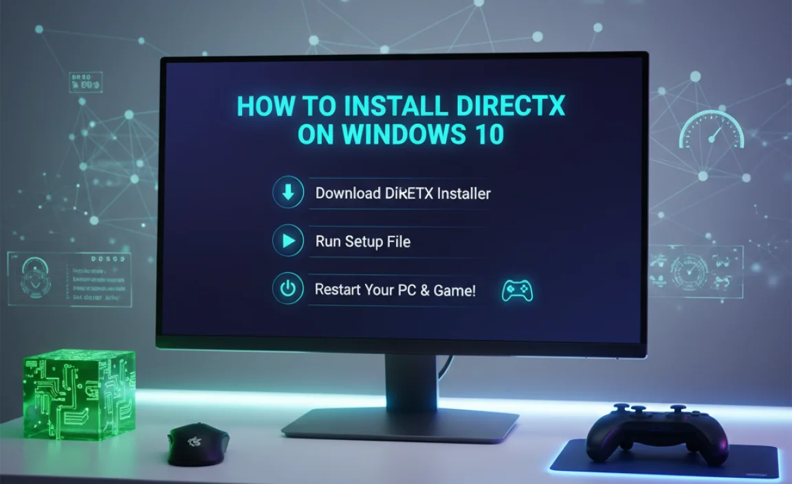 How to Install DirectX on Windows 10