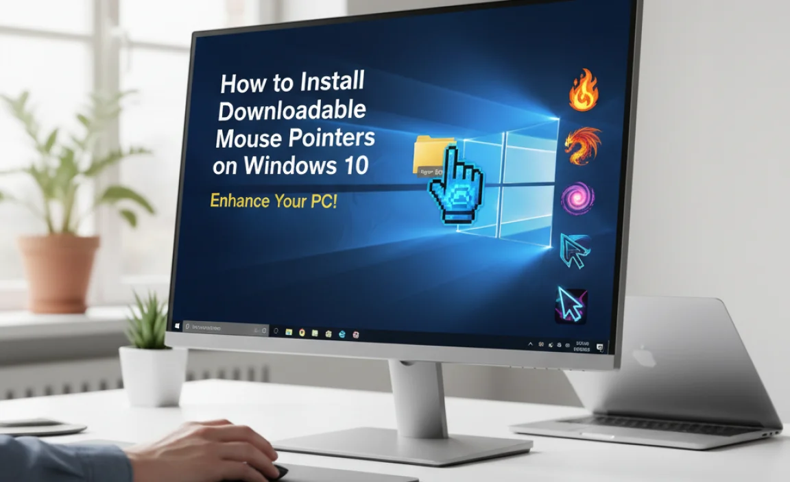 How to Install Downloadable Mouse Pointers on Windows 10