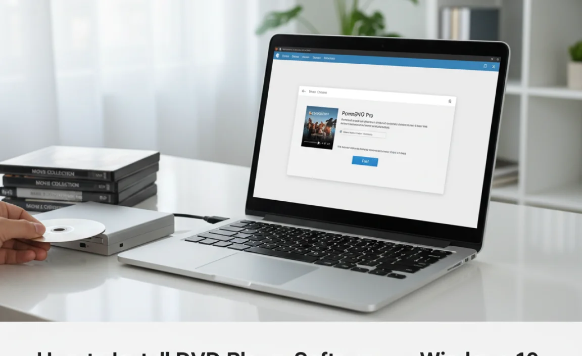 How to Install DVD Player Software on Windows 10