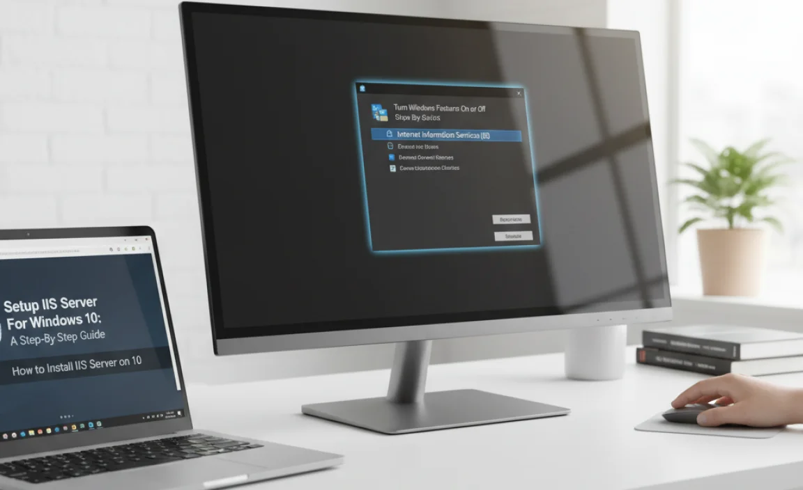 How to Install IIS Server on Windows 10