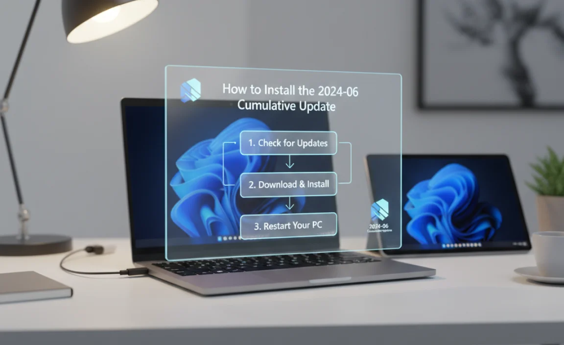 How to Install the 2024-06 Cumulative Update