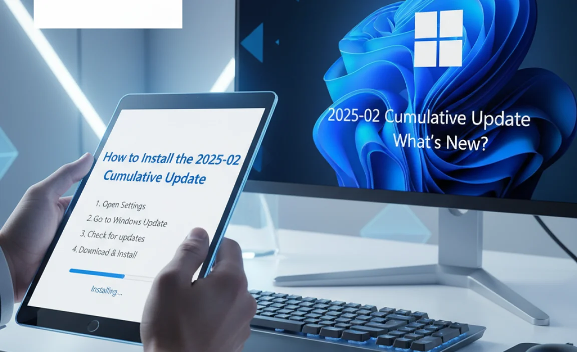 How to Install the 2025-02 Cumulative Update