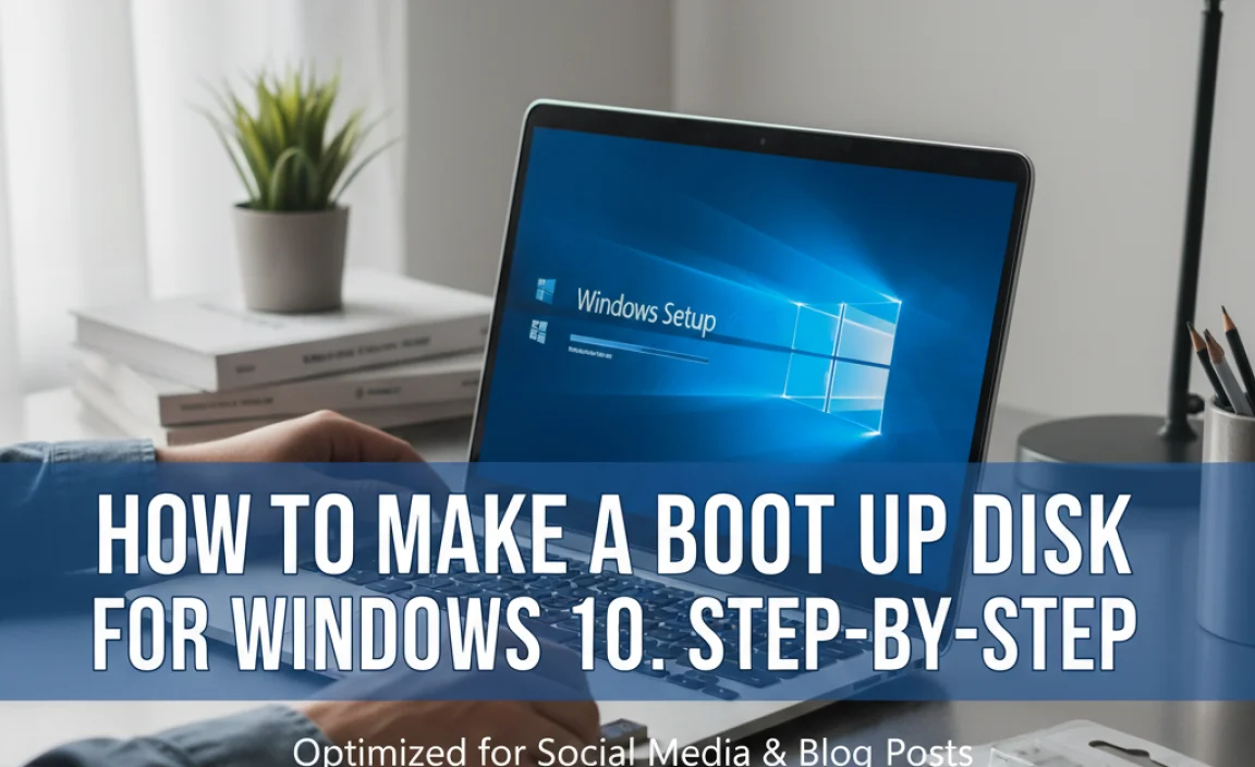 How To Make A Boot Up Disk For Windows 10: Step-By-Step