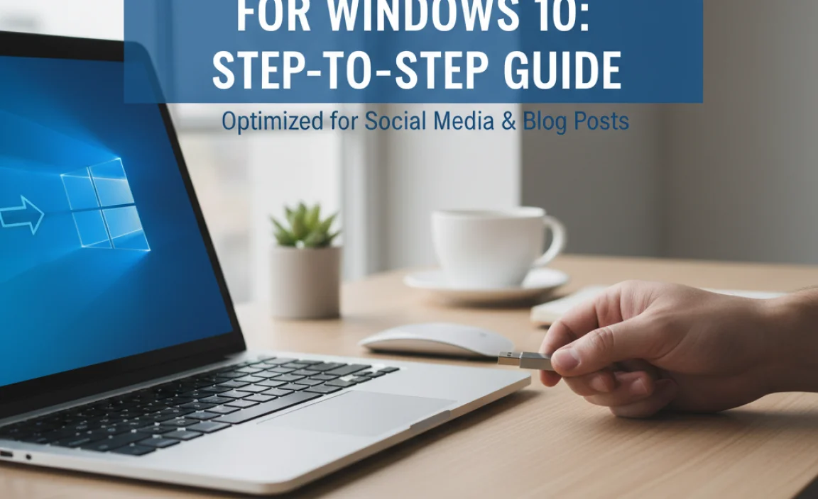 How To Make A Boot Usb For Windows 10: Step-By-Step Guide