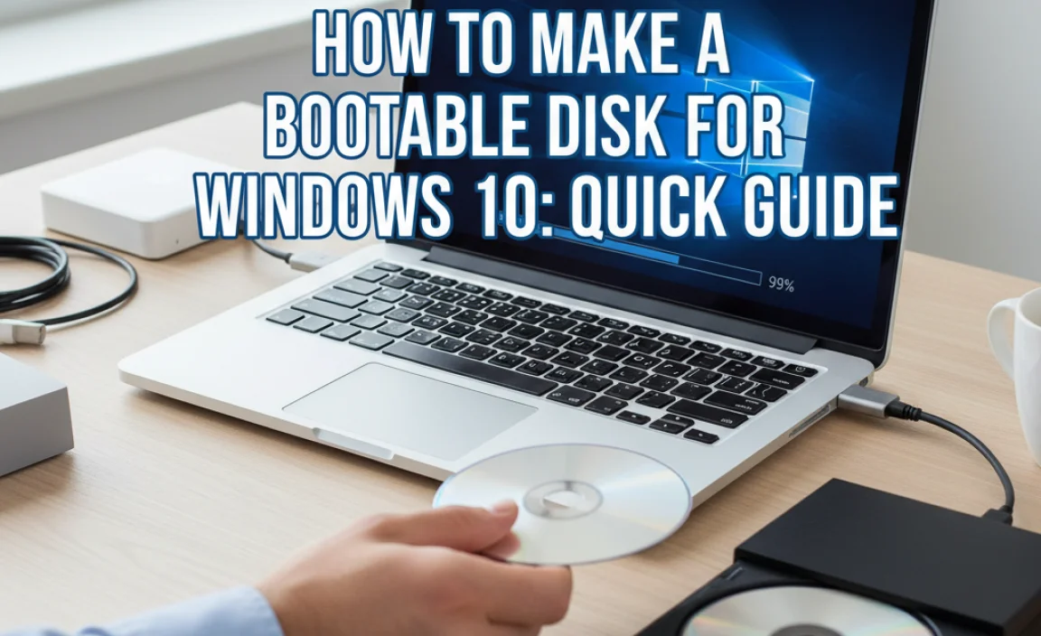 How To Make A Bootable Disk For Windows 10: Quick Guide