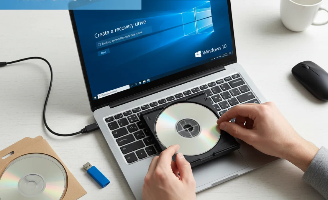 How to Make a Recovery CD for Windows 10