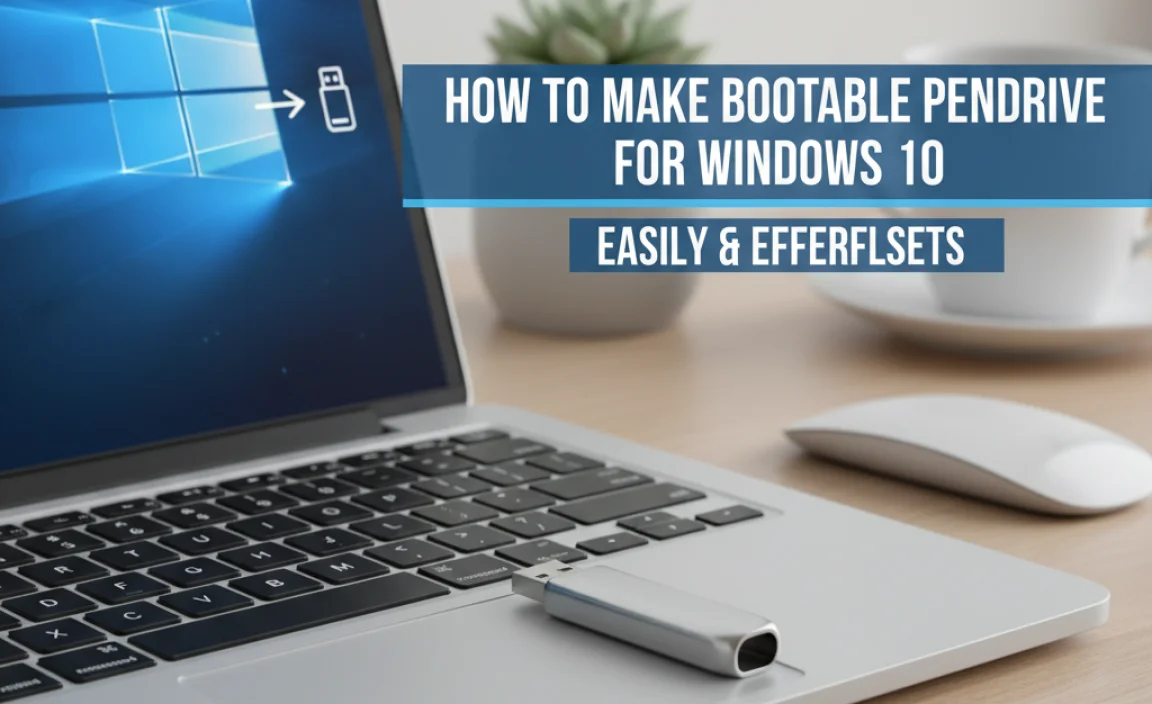 How To Make Bootable Pendrive For Windows 10 Effortlessly