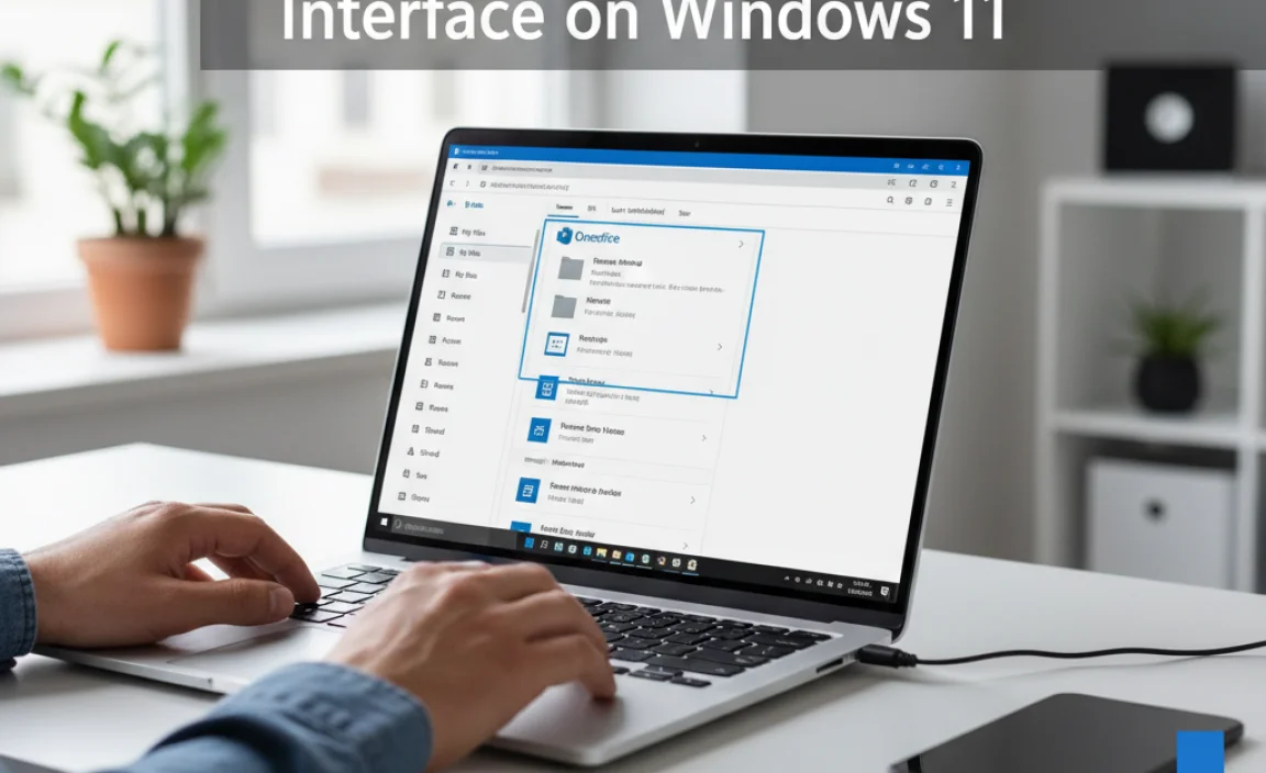 How to Navigate OneDrive Interface on Windows 11