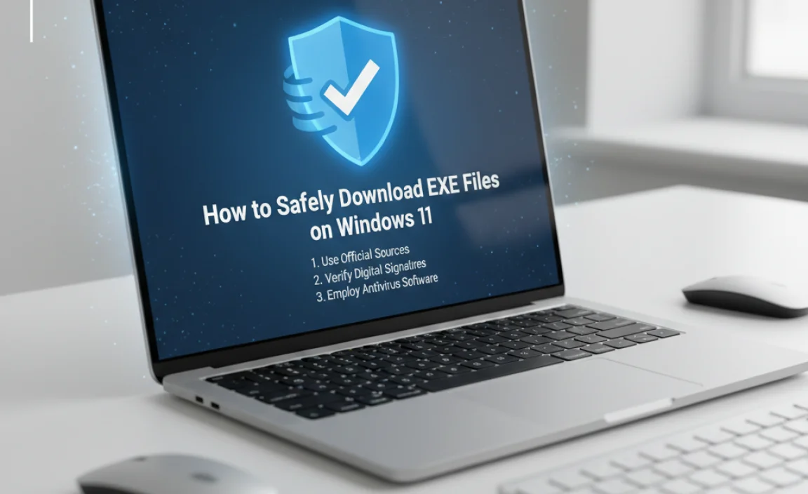 How to Safely Download EXE Files on Windows 11