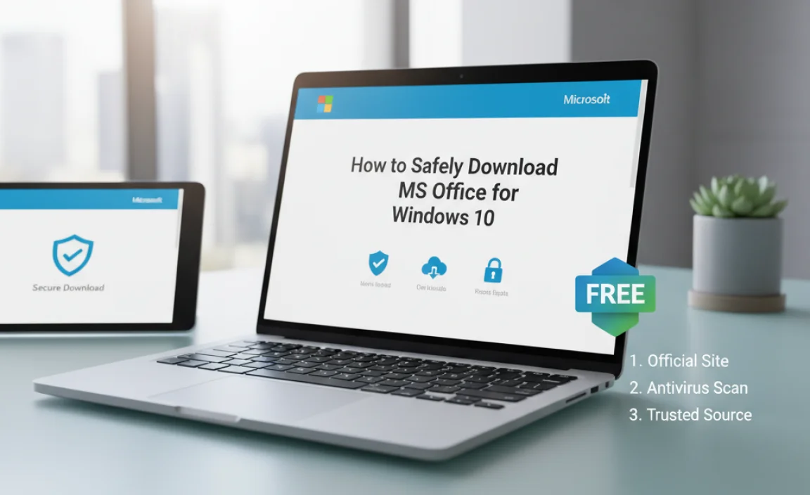 How to Safely Download MS Office for Windows 10