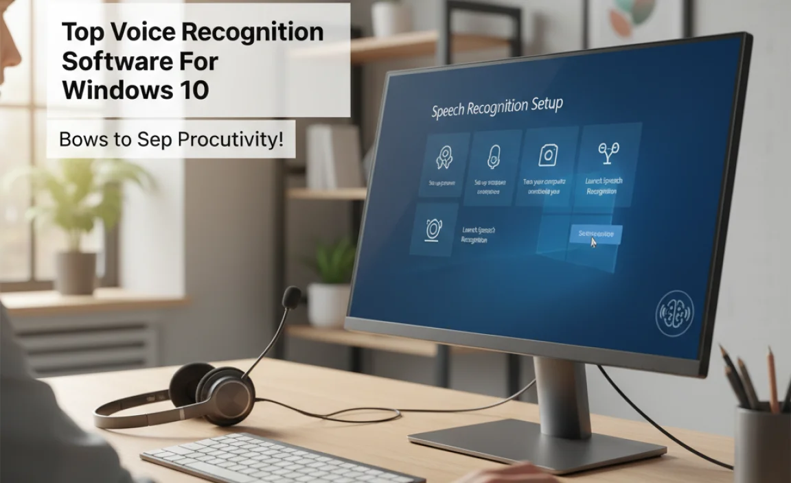 How to Set Up Voice Recognition Software on Windows 10