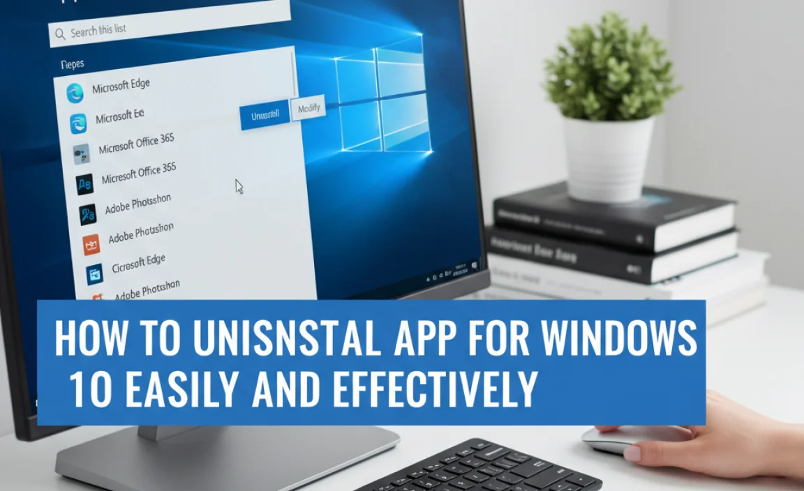 How To Uninstall App For Windows 10 Easily And Effectively