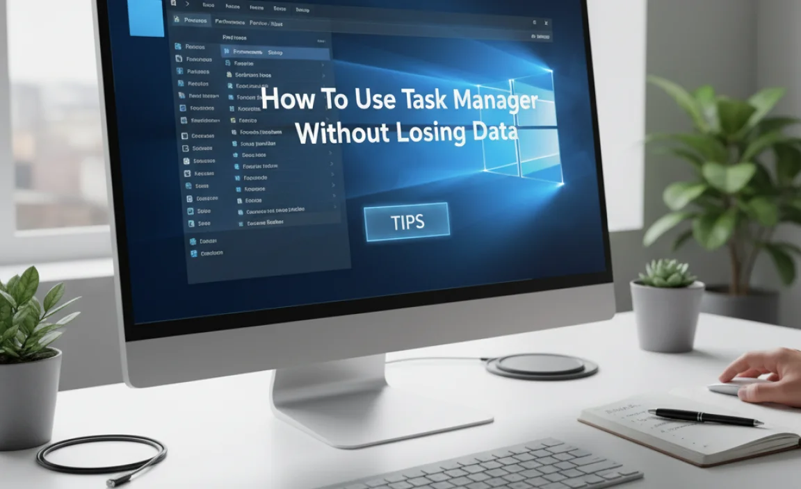 How To Use Task Manager Windows Without Losing Data Tips