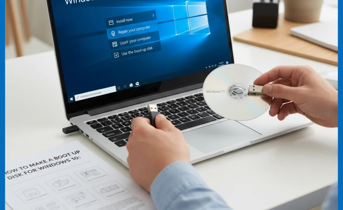 How to Use the Boot Up Disk