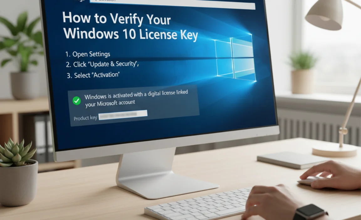 How to Verify Your Windows 10 License Key
