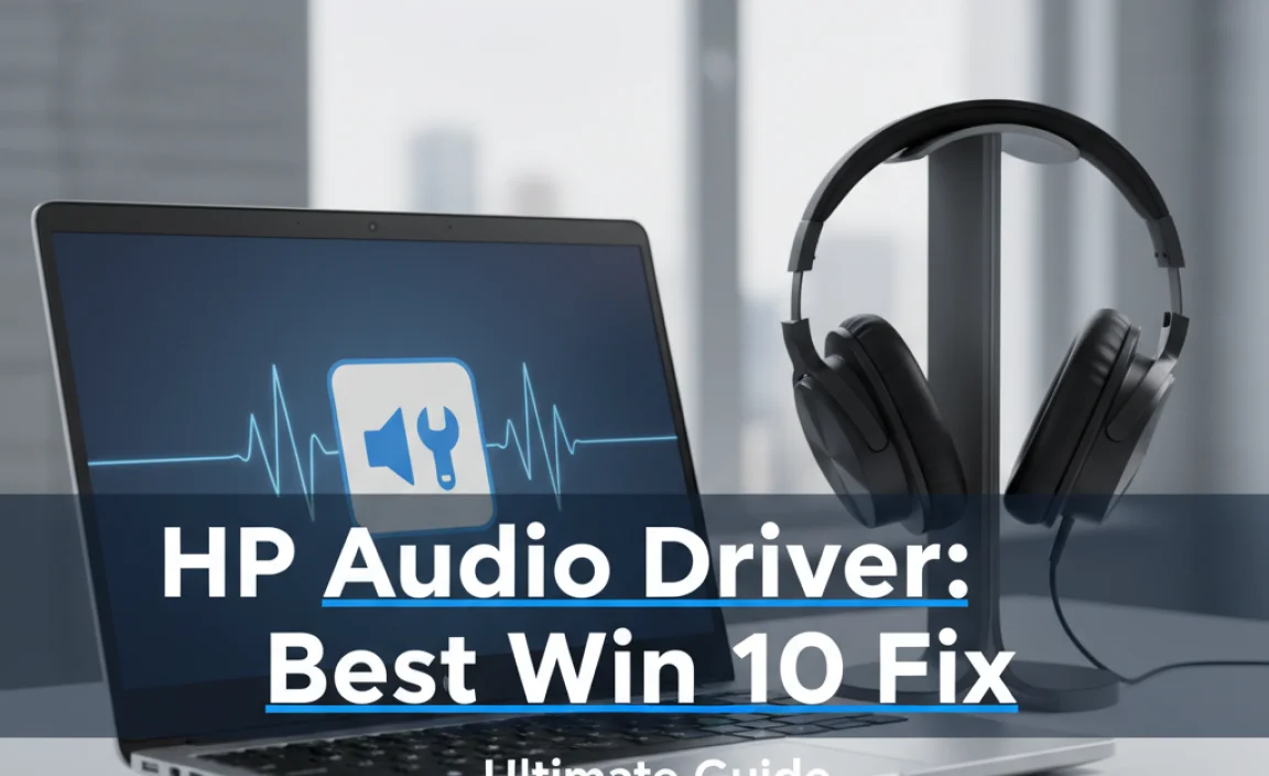 HP Audio Driver: Best Win 10 Fix