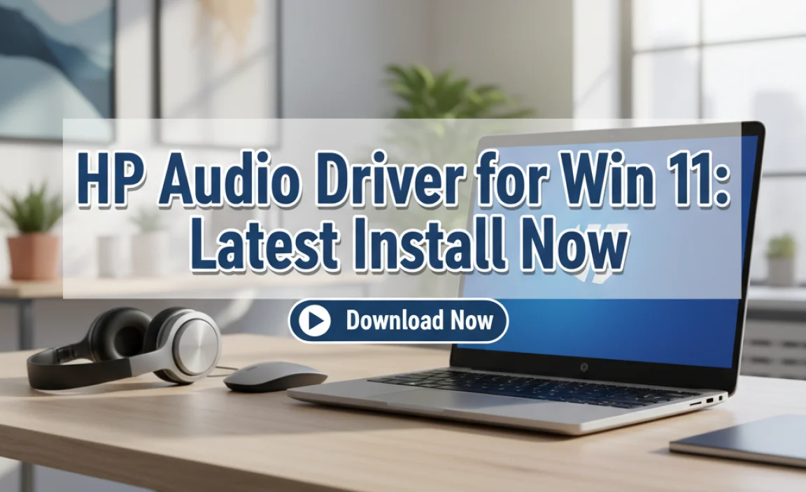 HP Audio Driver for Win 11: Latest Install Now