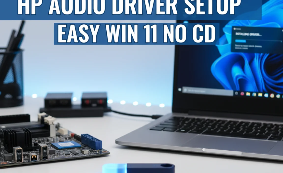HP Audio Driver Setup: Easy Win 11 No CD