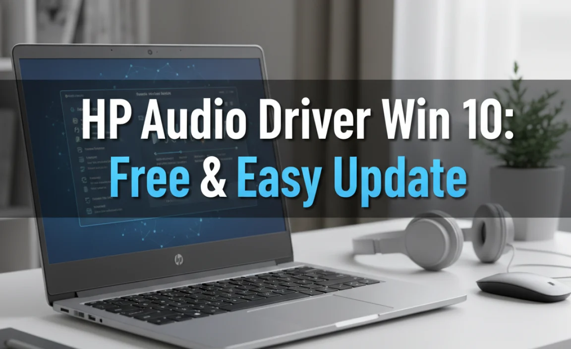 HP Audio Driver Win 10: Free & Easy Update