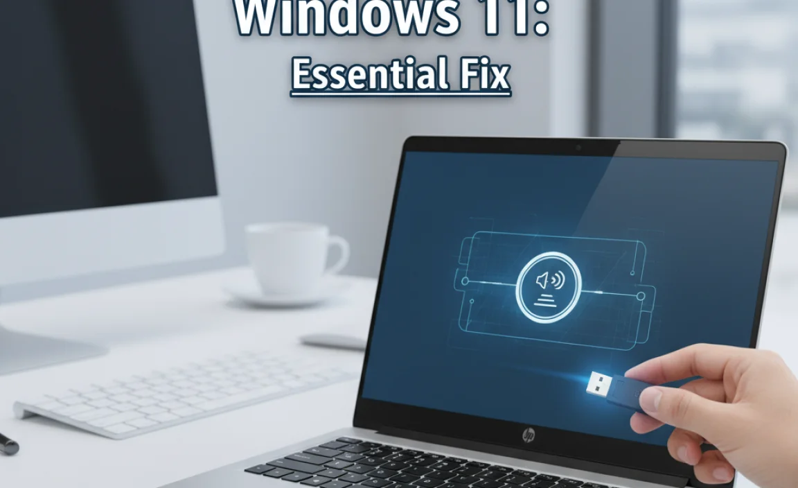 HP Audio Driver Windows 11: Essential Fix