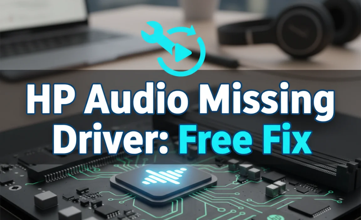 HP Audio Missing Driver: Free Fix