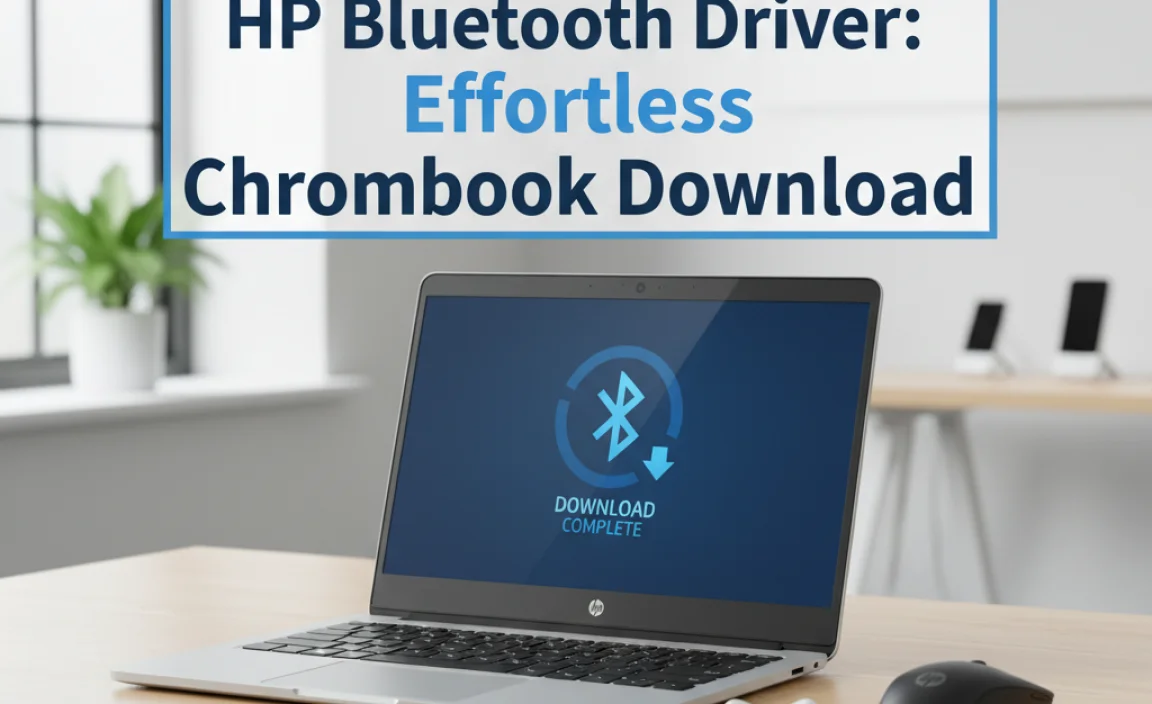 HP Bluetooth Driver: Effortless Chromebook Download
