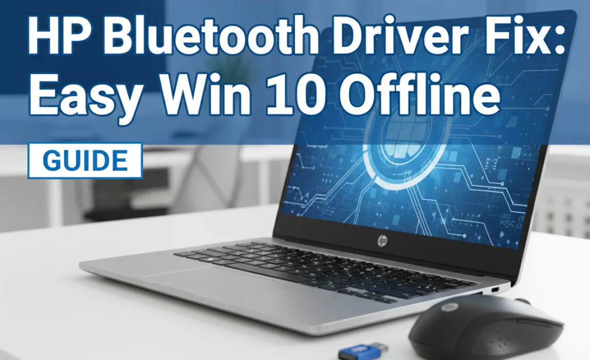 HP Bluetooth Driver Fix: Easy Win 10 Offline
